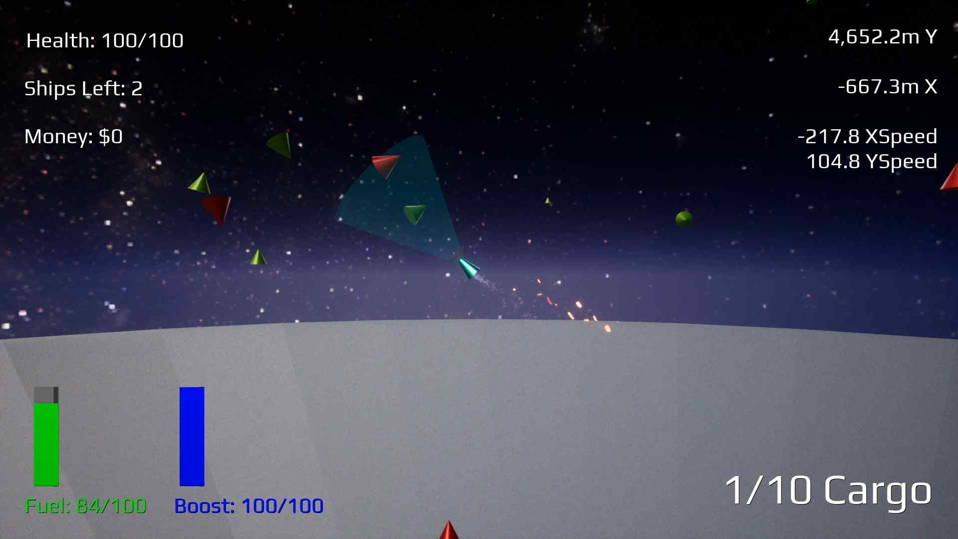 Space Scavenger Gameplay Screenshot